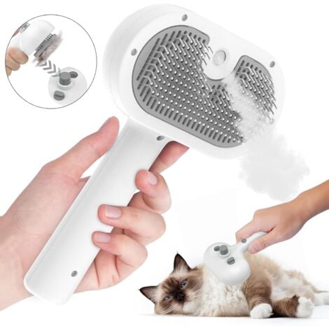 KittyCoves™ 3-In-1 Grooming Steam Brush
