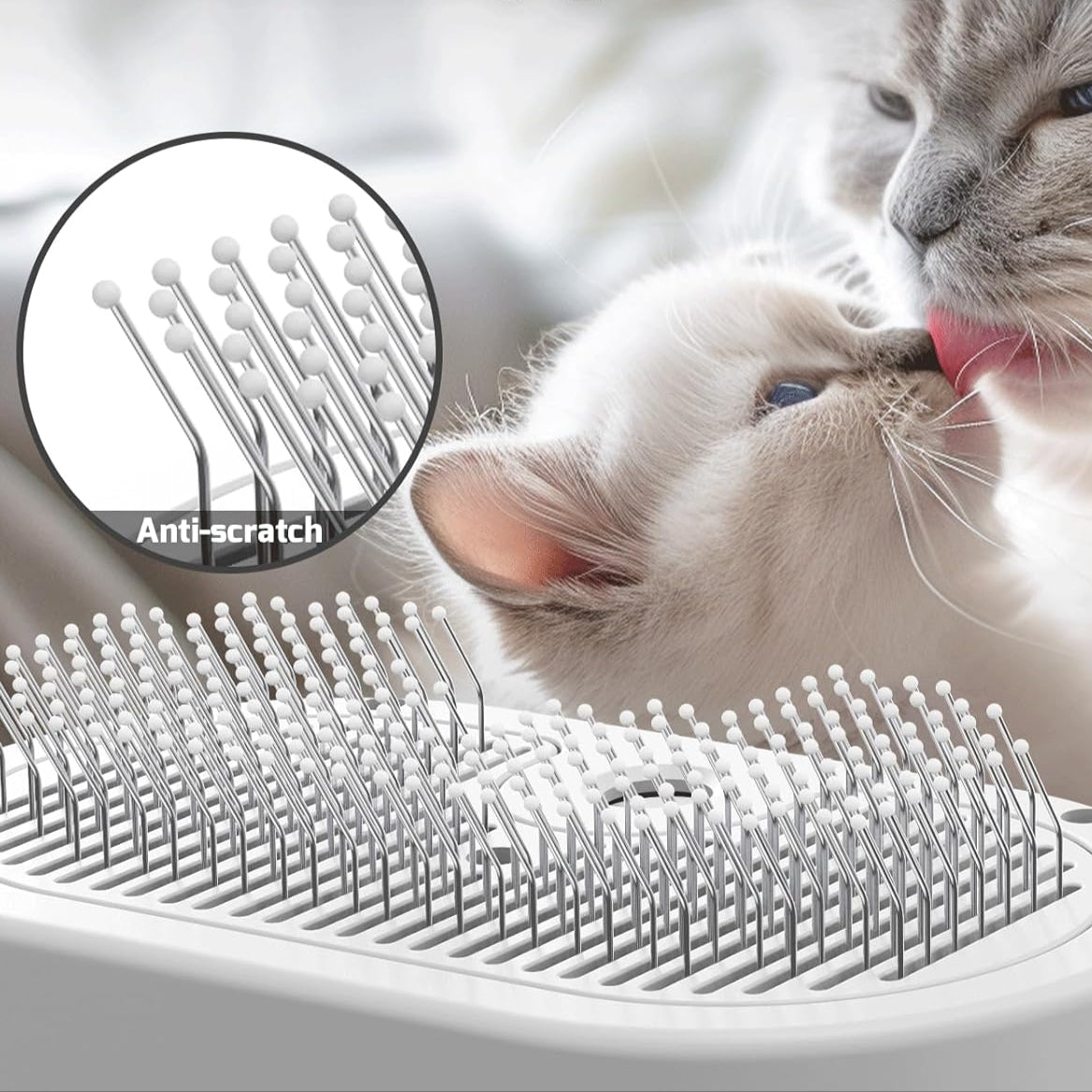 KittyCoves™ 3-In-1 Grooming Steam Brush