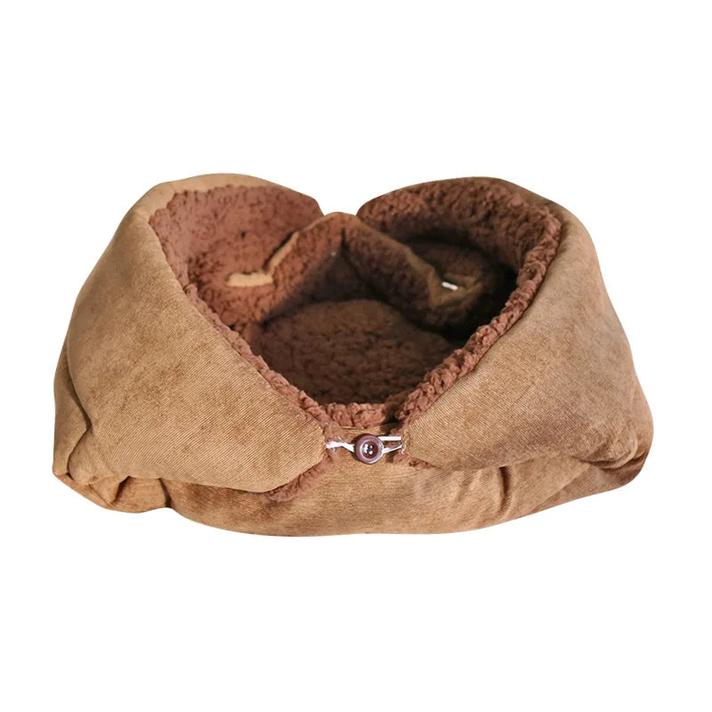 KittyCoves™ Foldable Warm Cat Bed
