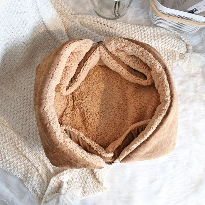 KittyCoves™ Foldable Warm Cat Bed