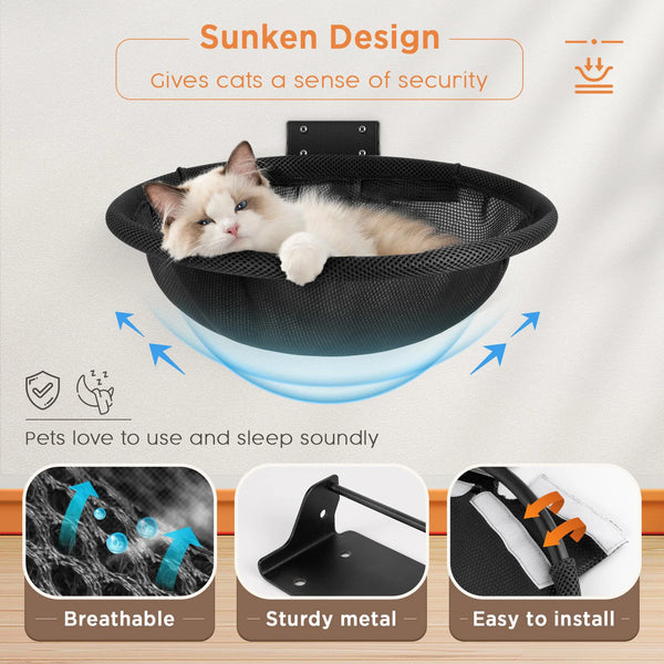 KittyCoves™ Foldable Cat Hammock