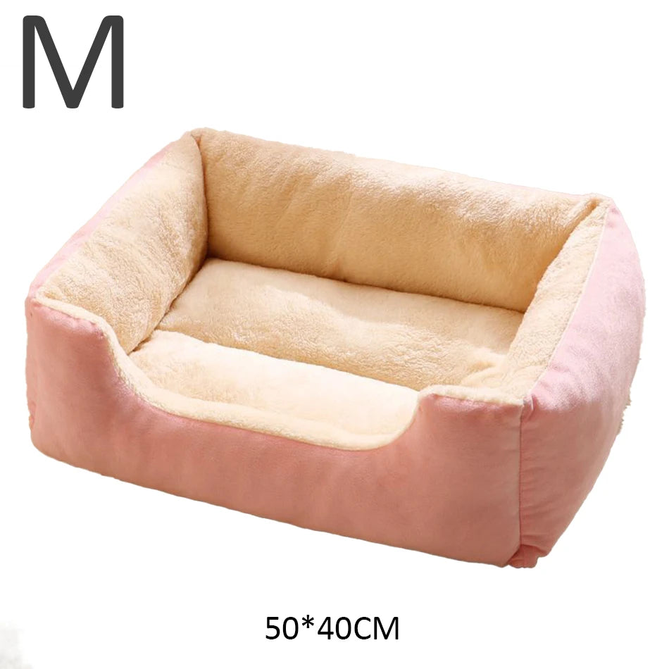 KittyCoves™ Square Cat Bed