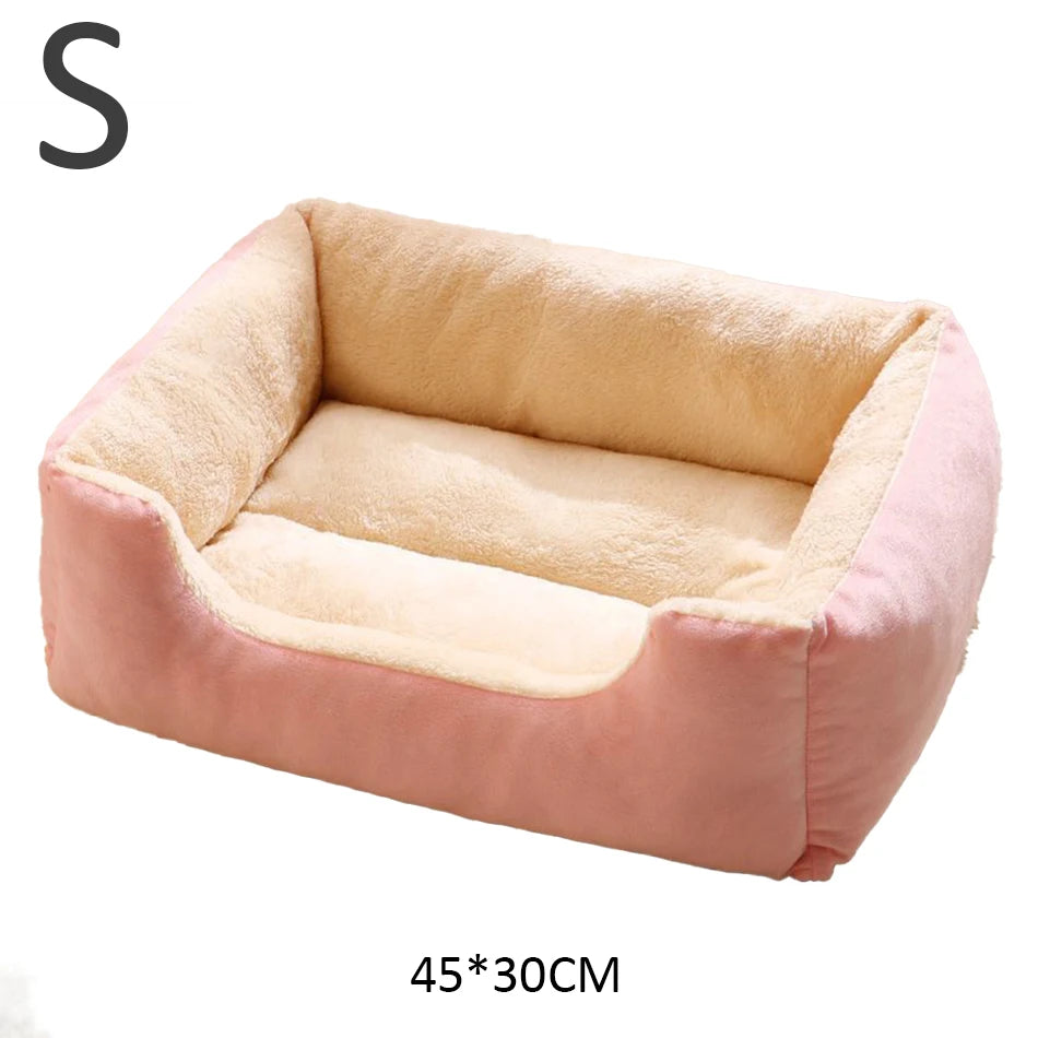 KittyCoves™ Square Cat Bed