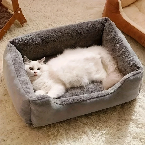 KittyCoves™ Square Cat Bed